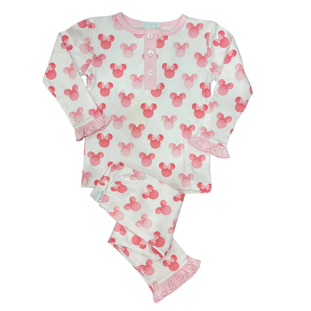 Minnie LS Pant PJ Set