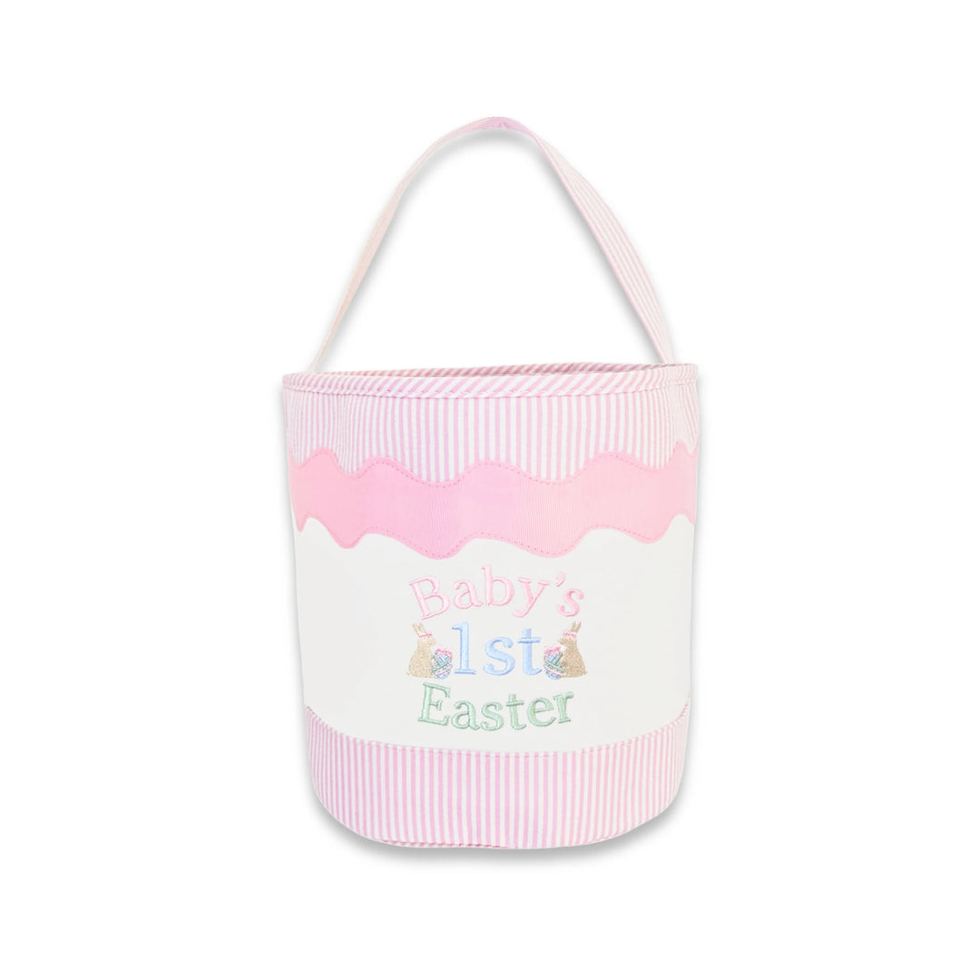 Baby’s 1st Easter Bunny Basket-Pink