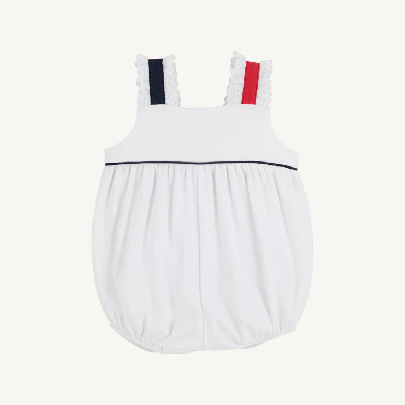 Babs Bubble-WA White/N.Navy/Richmond Red