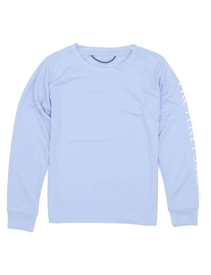 Tidal Rashguard-Lt Blue