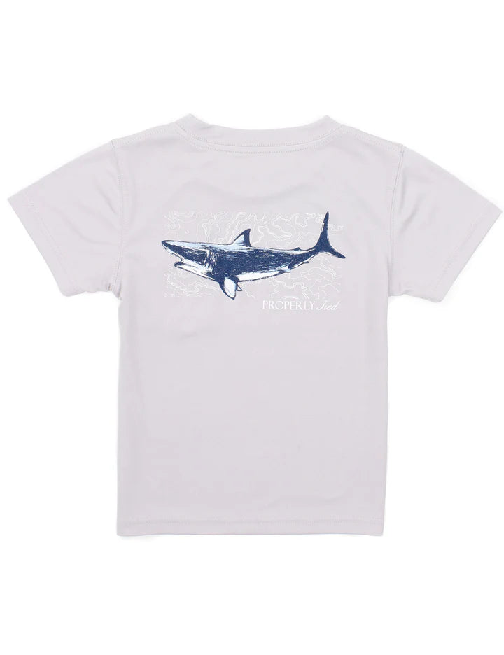 Performance SS Tee-Topo Shark