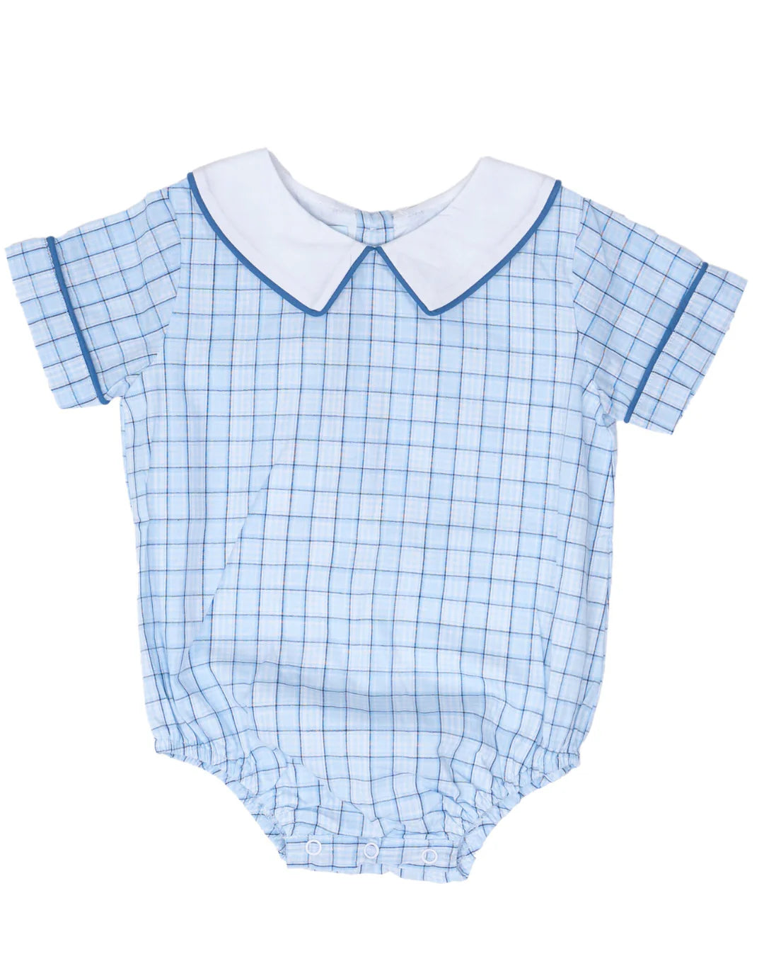 James Bubble-Blue/Navy Plaid