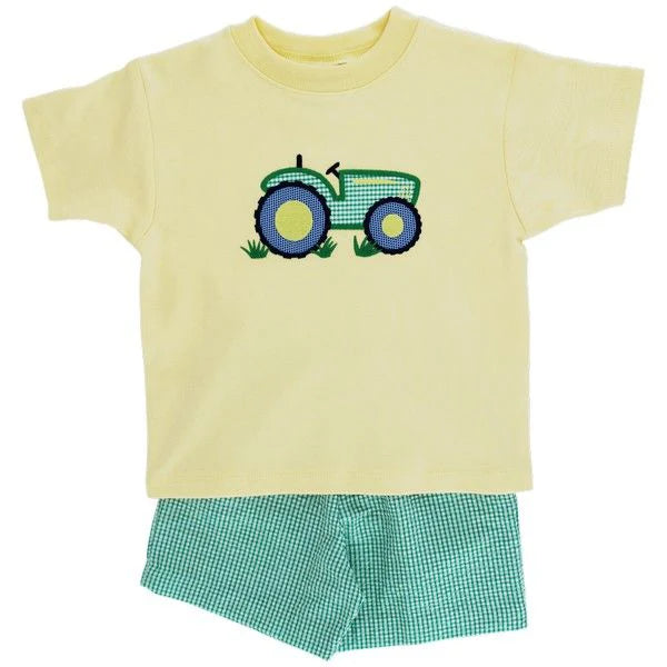 Tractor Knit Short Set