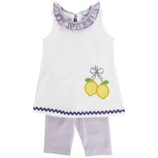 Lemon Lime Capri Set