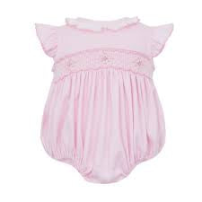 Tania Pink Knit w/Ruffle Sleeve/Collar Bubble