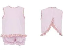 Isabella Knit Bloomer Set Floral Liberty Print