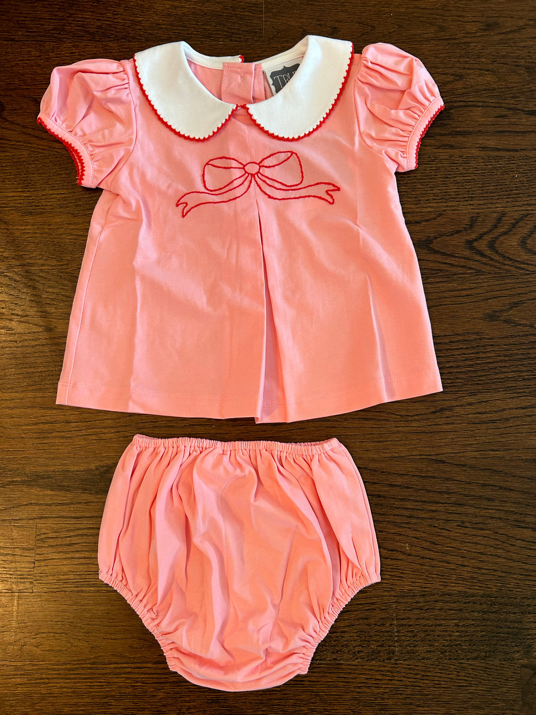 Bow Emb Bloomer Set
