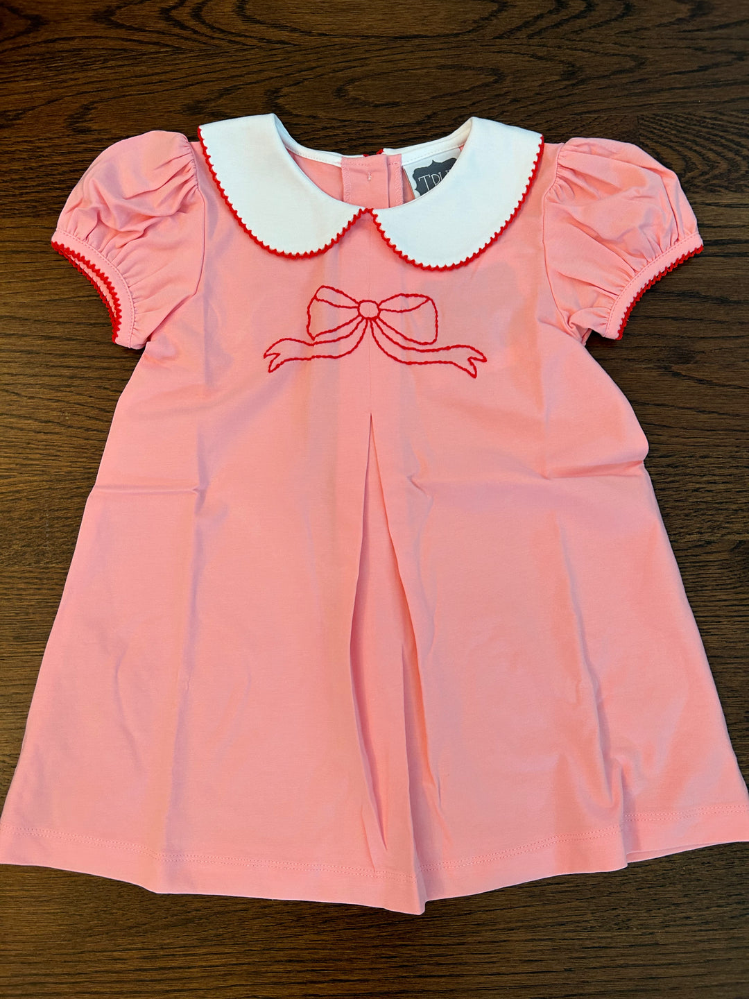 Bow Emb Dress