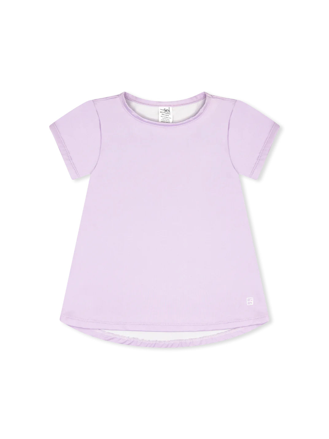 Bridget Basic Tee-Petal Purple