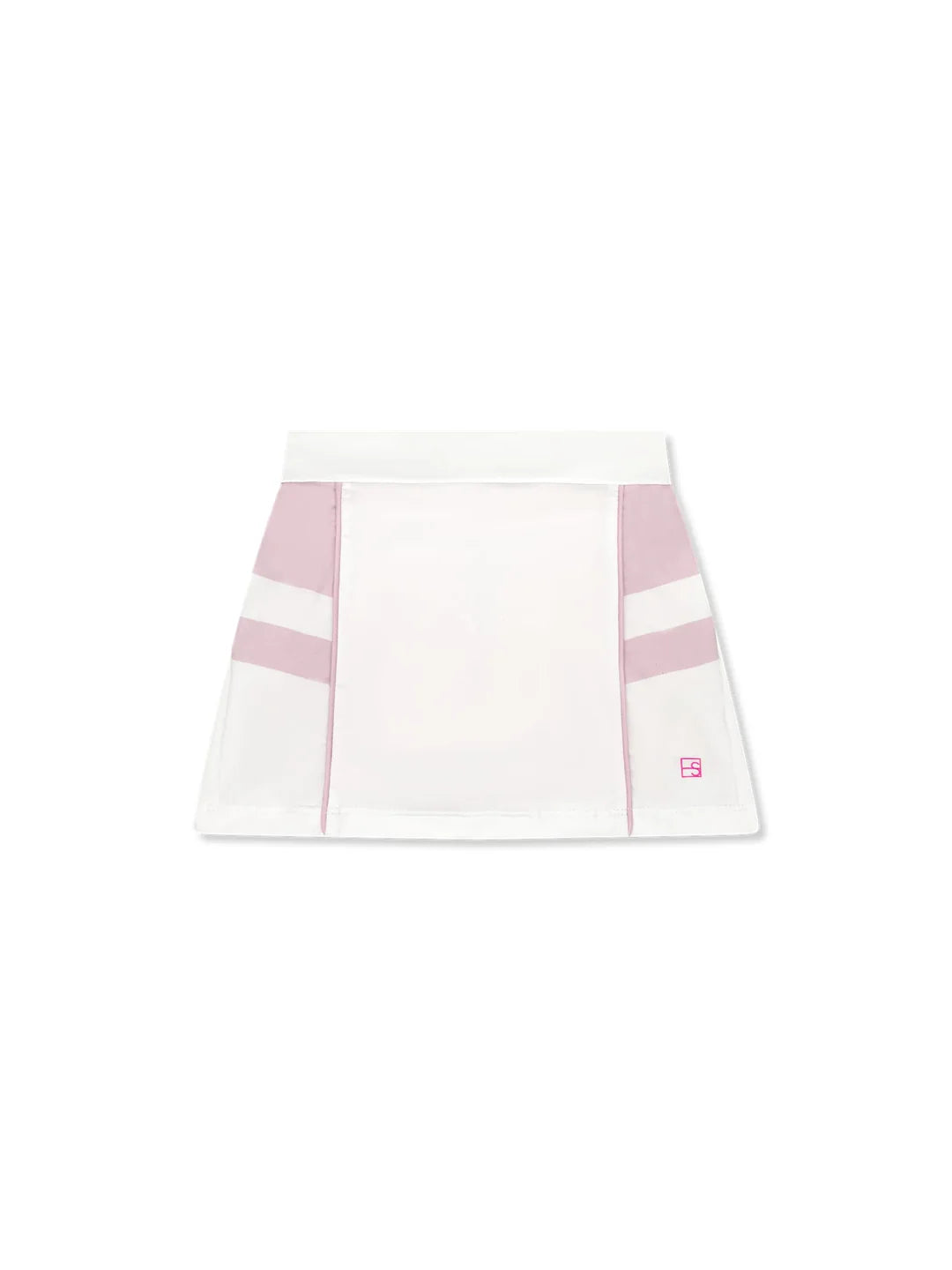 Emery Skort-Pure Coconut/Cotton Candy Pink