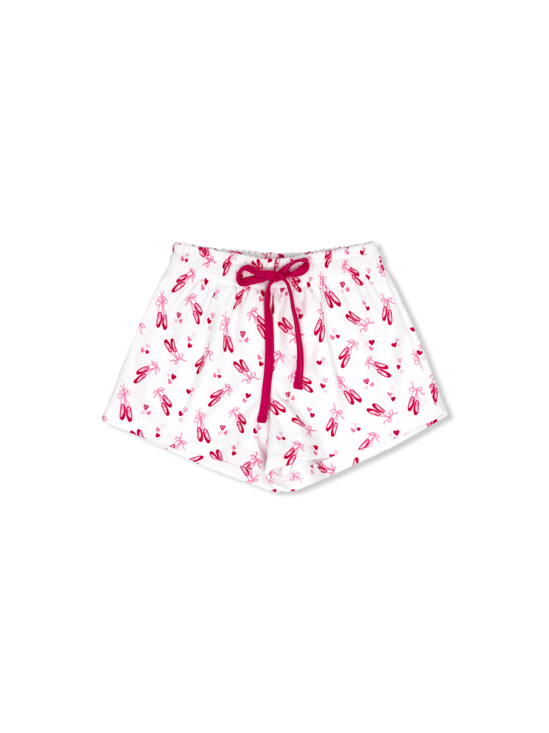 Morgan Fleece Short - Tiny Dancer/Power Pink
