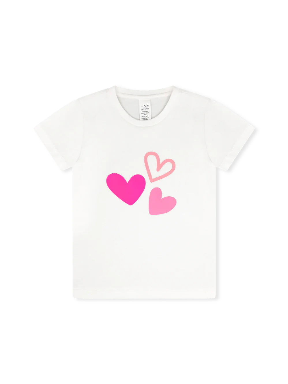 Totally Tee-Pure Coconut w/Hearts