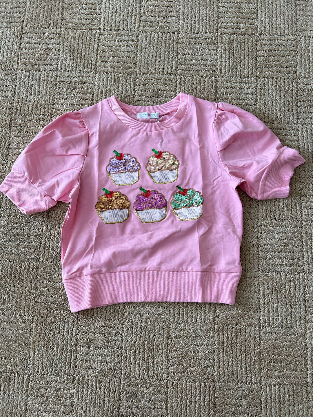 Lily SS Puff Shirt Cupcake