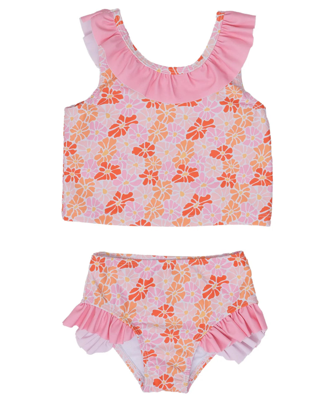 Seacrest Swim-Peachy Pink Florals