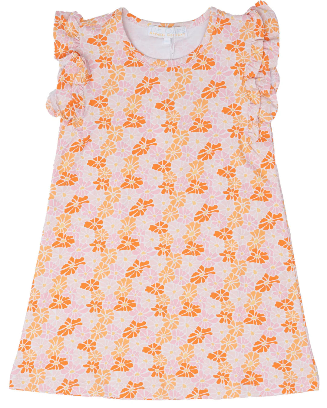 Lori Dress-Peachy Pink Florals