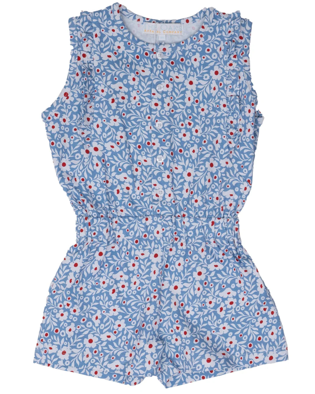 Kinsey Romper-RWB Floral