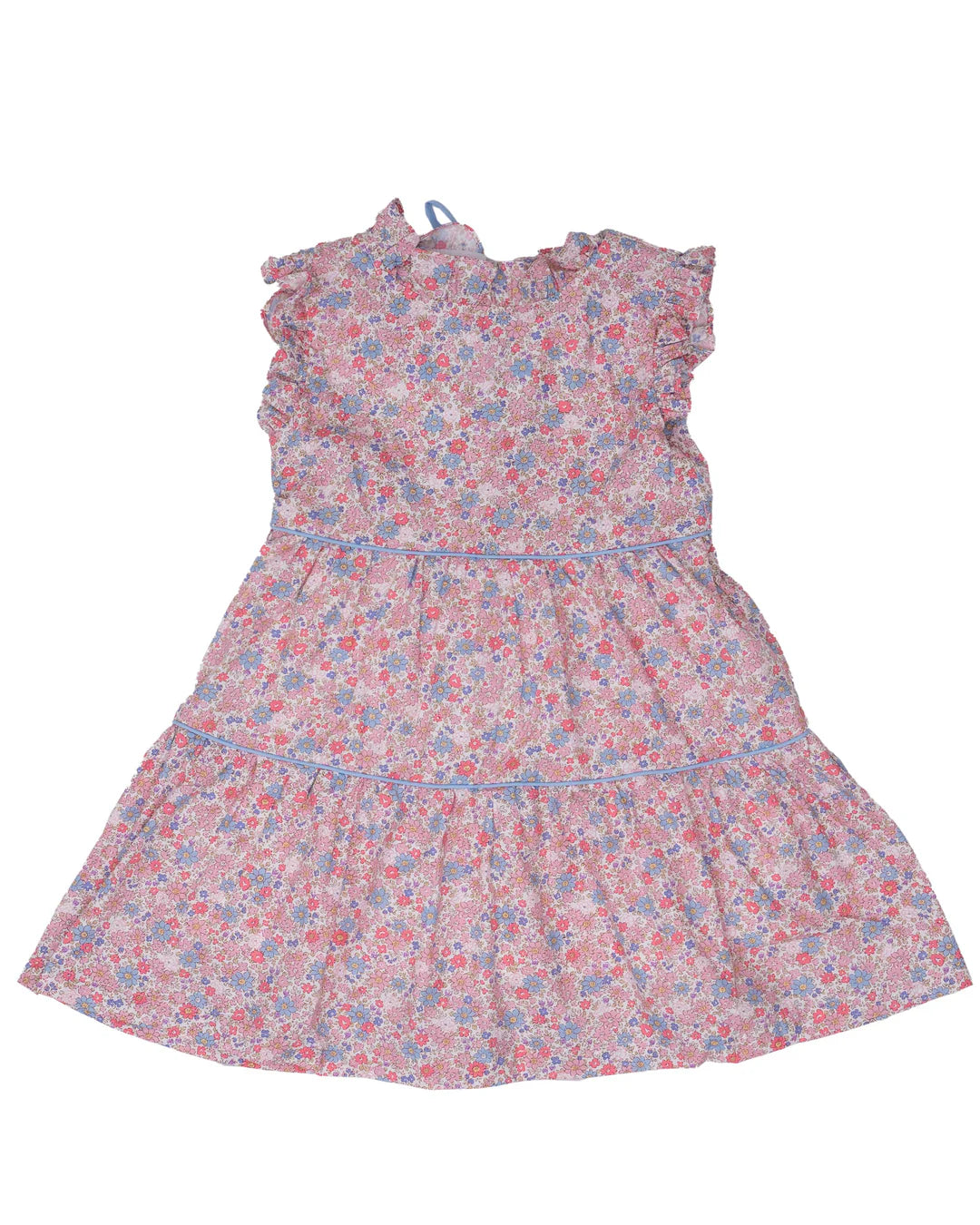Valeria Dress-Blue Floral