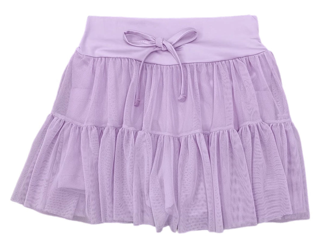 Tiered Skort-Lavender