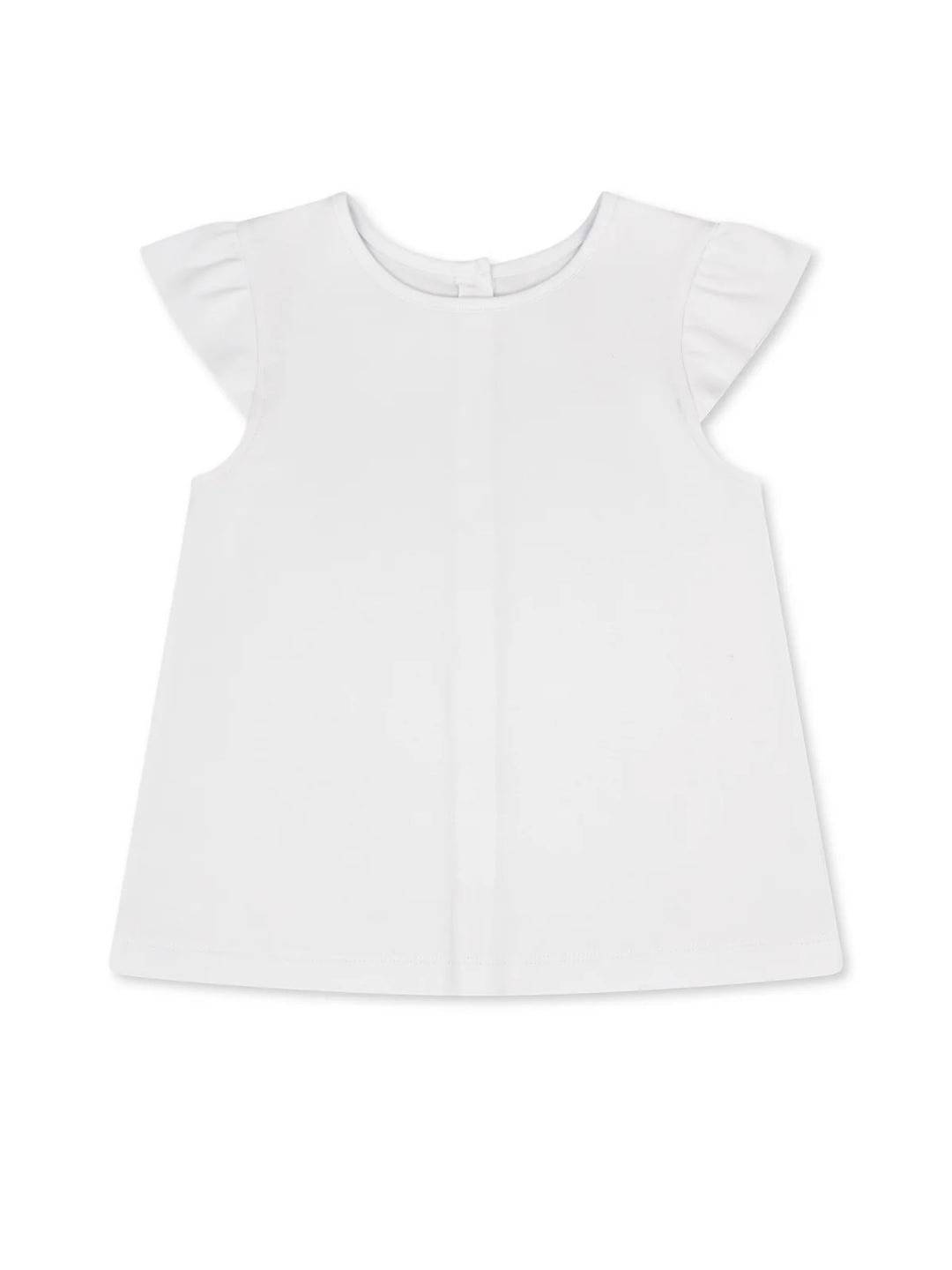 Helen Blouse-White Knit