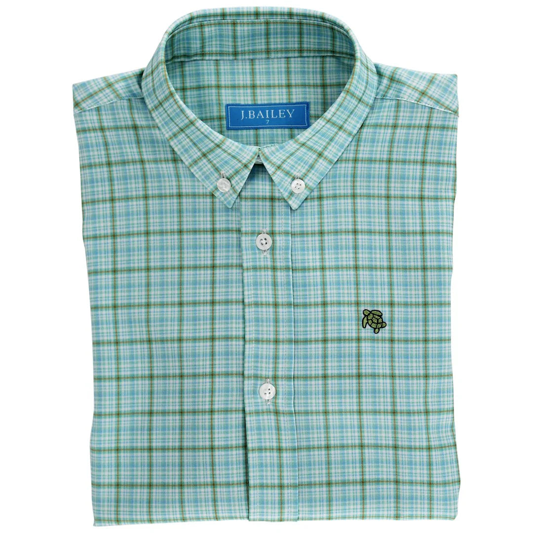 LS Performance Button Down-Willow