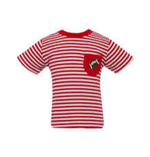 Red Knit SS Football Shirt