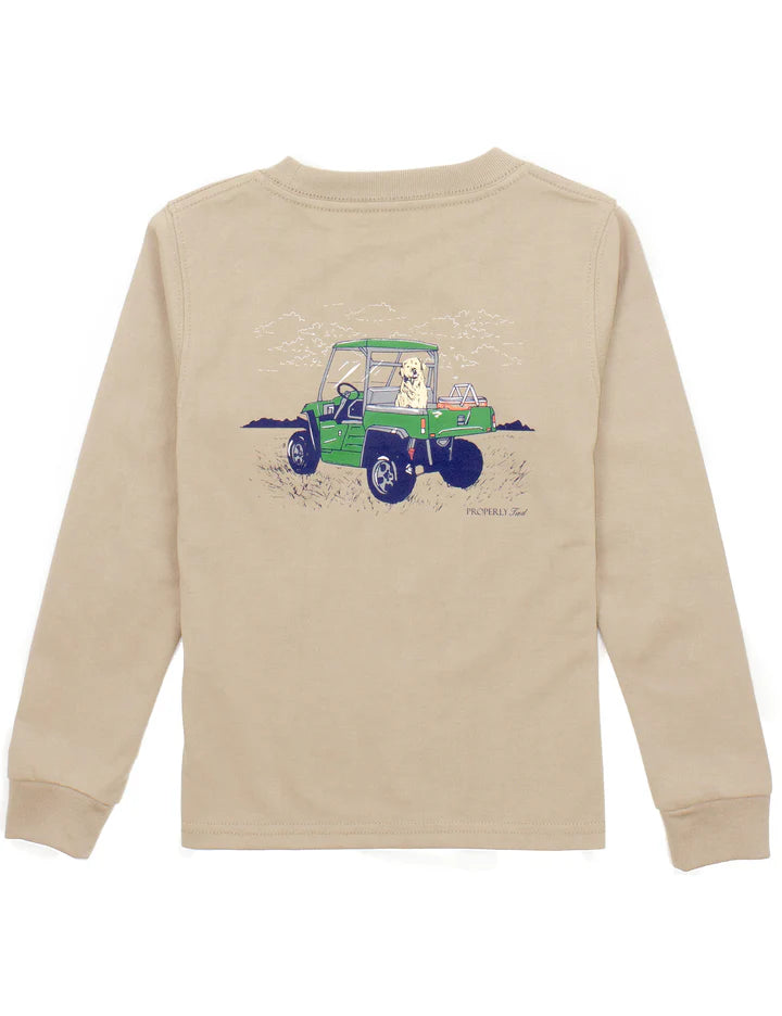 LS Side by Side Tee-Sand