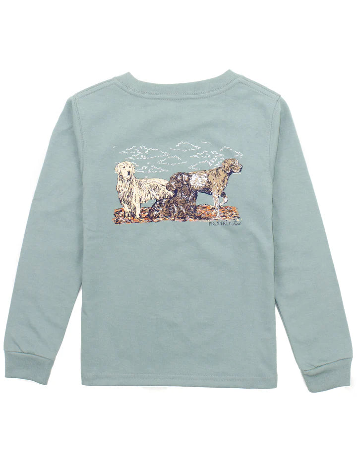 LS Hunting Dogs Tee-Fog