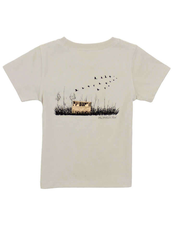 Duck Blind Tee-Linen