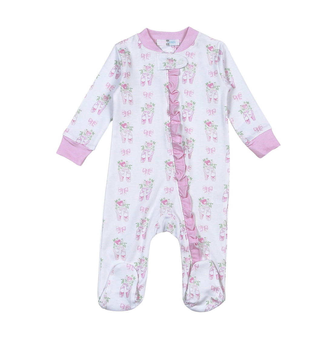Twinkle Toes Zipper Footie