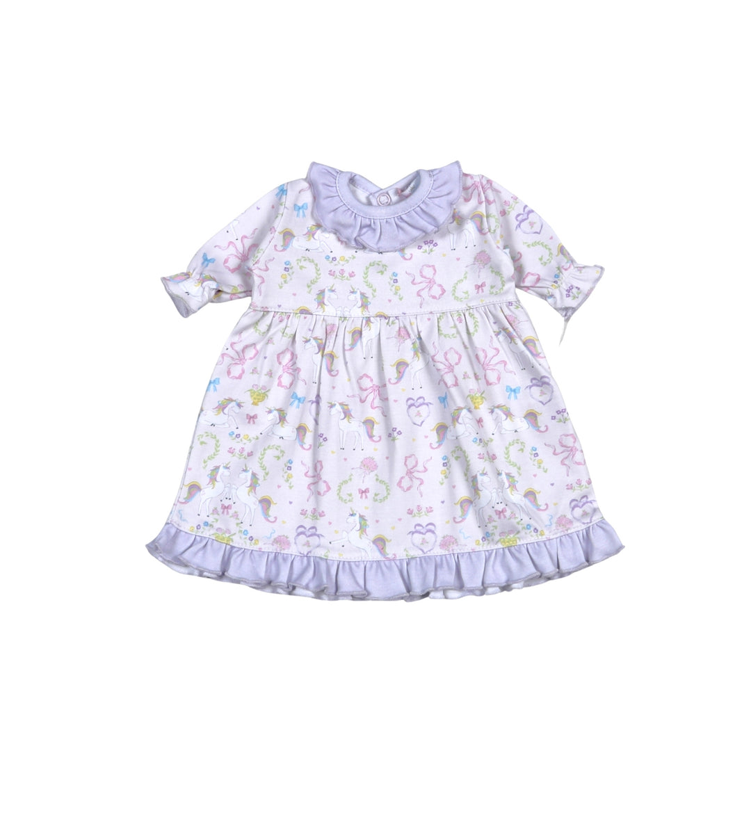 Unicorn Doll Morning Gown