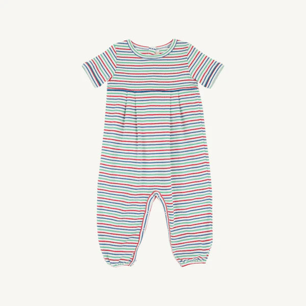 Bradford Romper-Simsbury Stripe