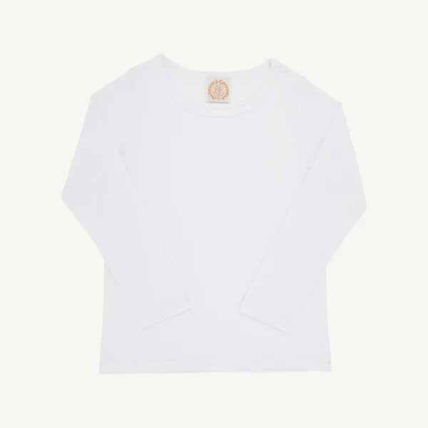 LS Plain Jayne Play Shirt-Worth Ave White