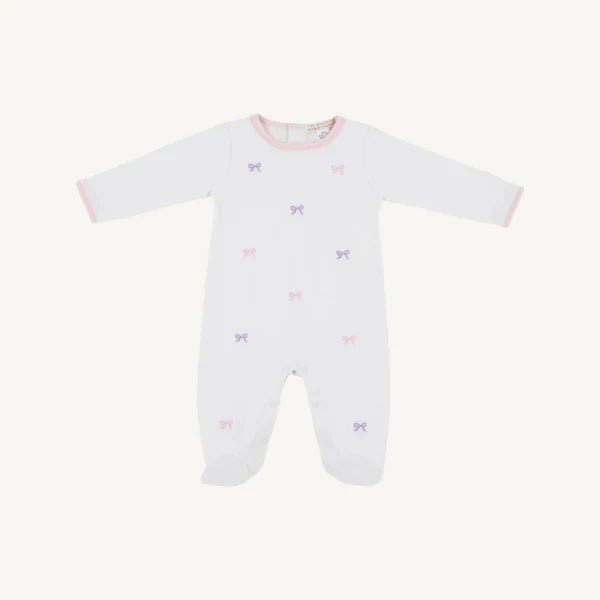 Rock Me Romper-Pink and Purple Bows