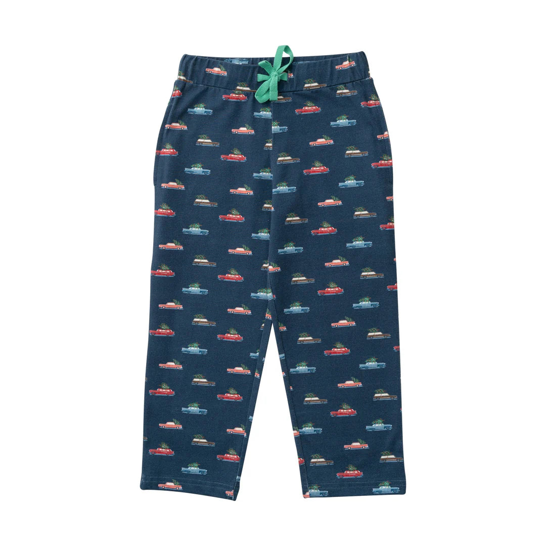 Lounge Life Pant-Christmas Cars