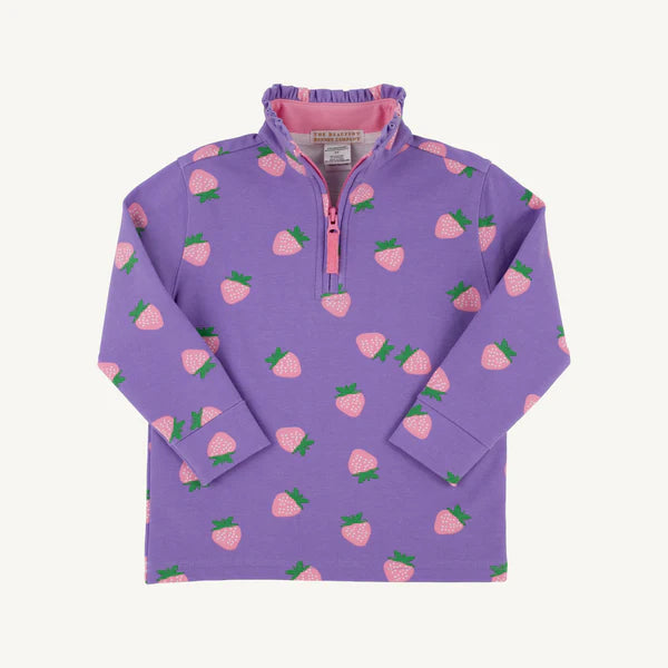 Canter Half-Zip-Sanibel Strawberry