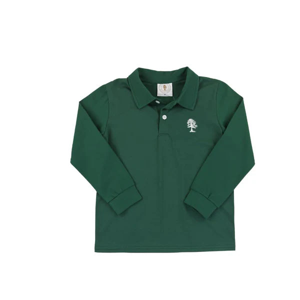 Signature Porter LS Polo-Green