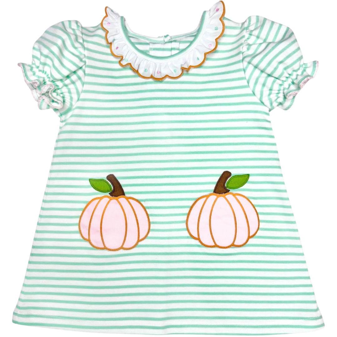 Pumpkin Amelie Dress-Mint TS Knit