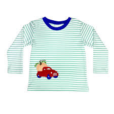 Pumpkin Harry’s Play Tee-Mint TS Knit
