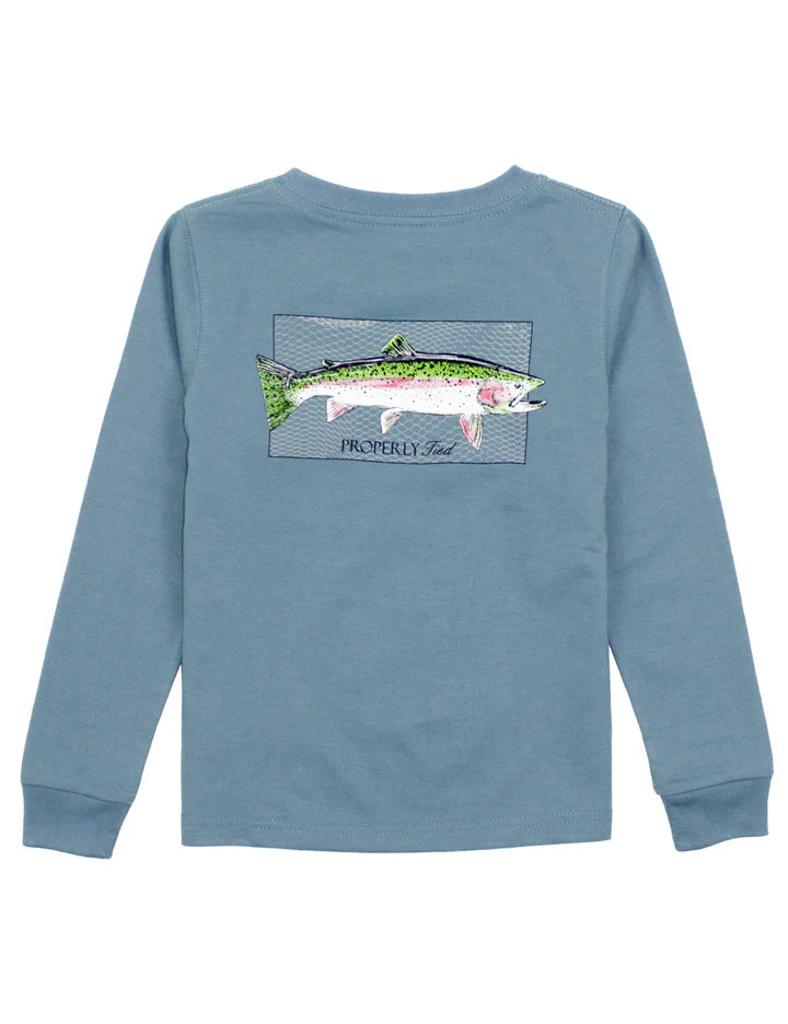 LS Rainbow Trout-Steel Blue