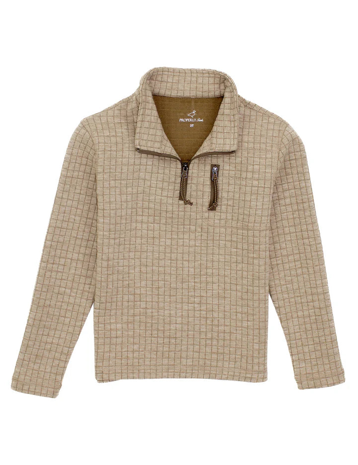 Delta Pullover-White Oak