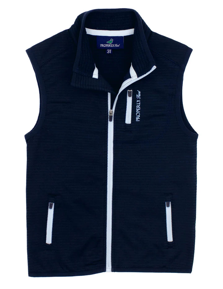 Fairhope Vest-Navy