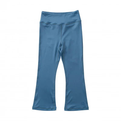 Athletic Flare Legging-Faded Copen Blue