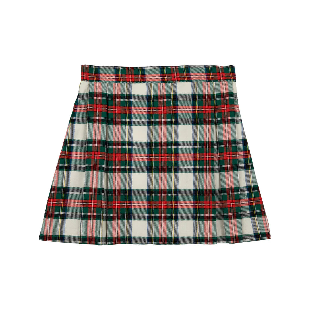 Parson Pleated Skirt Aiken Plaid