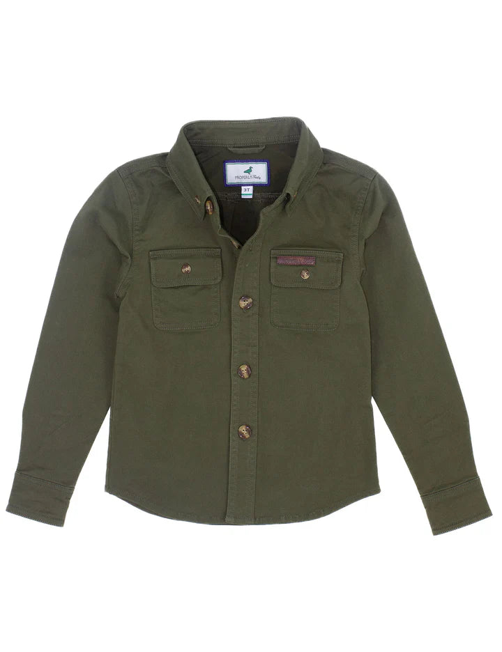 Harvest Workshirt-Olive
