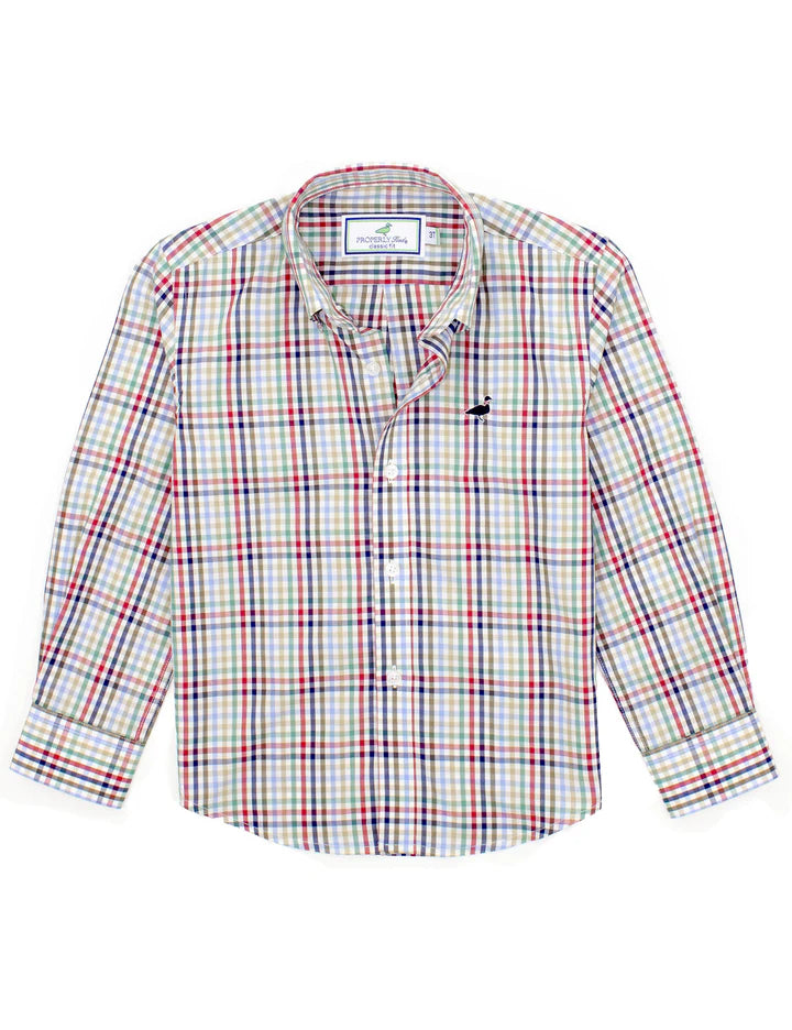 Seasonal Sportshirt-Autumn Trail