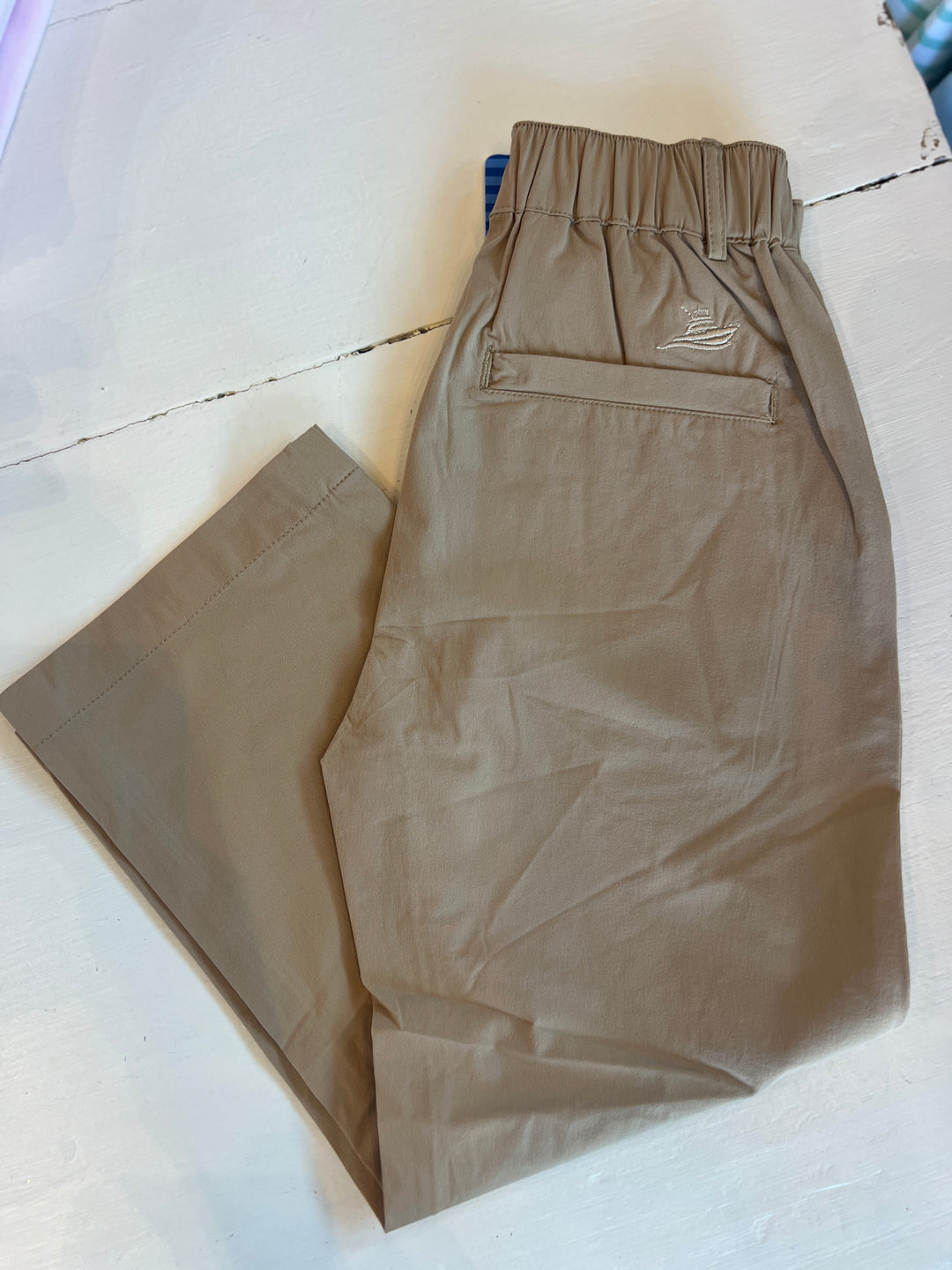 Performance Pull On Pants-Khaki
