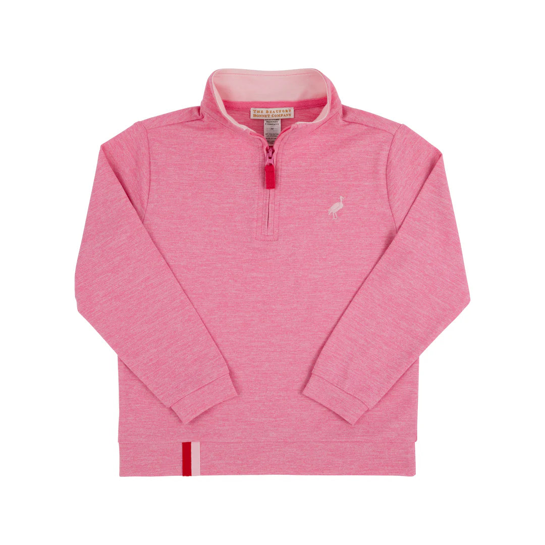 Prepletic Hayword Half Zip Hamptons Hot Pink