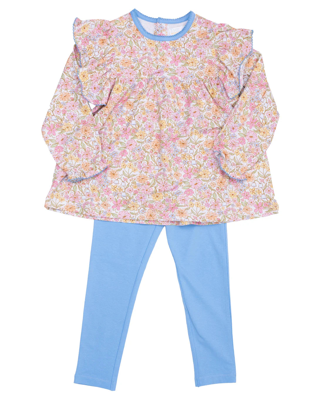 Abree Legging Set-Watercolor Wildflowers