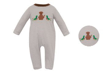 Hunting Lab Long Knit Romper