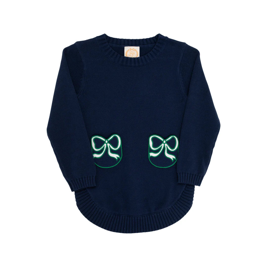 Terrell Tunic Navy/Bows